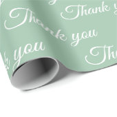 Papier cadeau Merci  (Coin rond)
