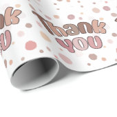 Papier Cadeau Merci (Coin rond)