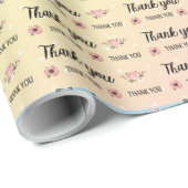 Papier Cadeau Merci (Coin rond)