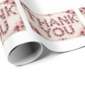 Papier Cadeau Merci (Coin rond)
