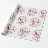 Papier Cadeau Merci (Déroulé)