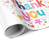 Papier Cadeau Merci (Coin rond)