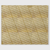 Papier Cadeau merci (Plat)