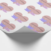 Papier Cadeau Merci à Latte (Coin)