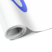Papier Cadeau merci l'art texte (Coin rond)