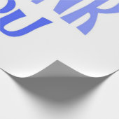 Papier Cadeau merci l'art texte (Coin)