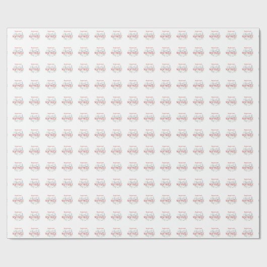 Papier Cadeau Merci Les Mots De L'Entraîneur Softball Du Groupe, (Plat)