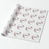 Papier Cadeau Merci pour votre commande (Déroulé)