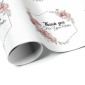 Papier Cadeau Merci pour votre commande (Coin rond)