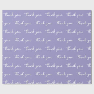 PAPIER CADEAU MERCI STYLÉ SIMPLE MODERNE PERSONNALISÉ
