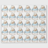 Papier Cadeau Merci Teddy Bear Baby shower Collectif (Plat)