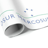 Papier Cadeau Mercosur (Coin rond)