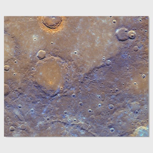 PAPIER CADEAU MERCURE EN COULEUR (Plat)