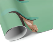 Papier Cadeau Mère (Coin rond)