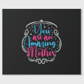Papier Cadeau Mère Art Vous Êtes Une Mère Extraordinaire (Plat)