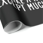 Papier Cadeau Mère de gymnaste (Coin rond)