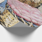 Papier Cadeau Mère Dormouse Et Son Enfant - Beatrix Potter (Coin)