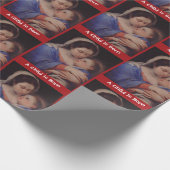 Papier Cadeau Mère et enfant Noël Nativité Cadeau (Coin)