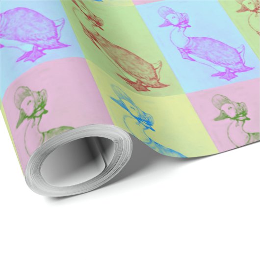 Papier Cadeau Mère Goose (Coin rond)