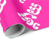 Papier Cadeau Mère khmère - Mteay / ម្ យ តា - Langue cambodgienn (Coin rond)