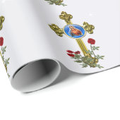 Papier Cadeau Mère MAry (Coin rond)