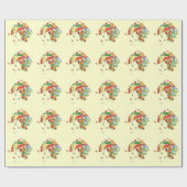 Papier Cadeau Mère Nature Vintage (Plat)