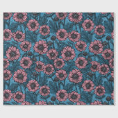 Papier Cadeau Mère rose (Plat)