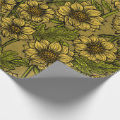 Papier Cadeau Mères jaunes (Coin)