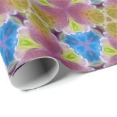 Papier Cadeau Meriwear Floral Haze Chic Romantic (Coin rond)