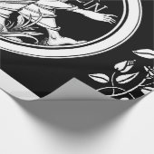 Papier Cadeau Merlin imaginaire Art Nouveau (Coin)