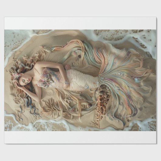 Papier Cadeau Mermaid Lyfe3 (Plat)