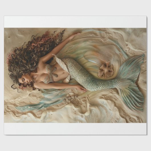 Papier Cadeau Mermaid Lyfe4 (Plat)
