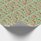 Papier Cadeau Merry Boba Time (Coin)