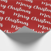 Papier Cadeau Merry Christmas (Coin)