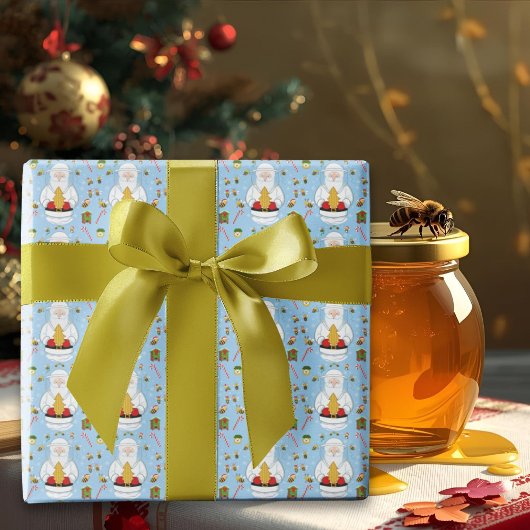 Papier Cadeau Merry Christmas to an Amazing Beekeeper