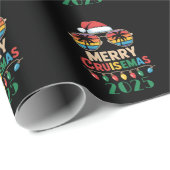 Papier Cadeau Merry Cruisemas 2025 Personalized Xmas Cruise (Coin rond)