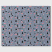 PAPIER CADEAU MERRY ET DEER NOËL (Plat)
