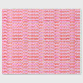 Papier Cadeau Merry Merry Modern Groovy Print Wrapping Paper (Plat)