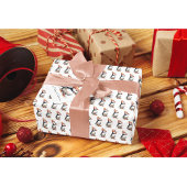 Papier Cadeau Merry Puffin