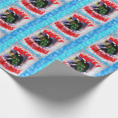 PAPIER CADEAU MERRY SQUATCHMAS (Coin)