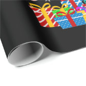 Papier Cadeau Merry Xmas (Coin rond)