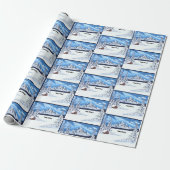 Papier Cadeau Merveille d'hiver (Déroulé)