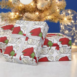 Papier Cadeau Merveilleux Christmas Golf Ball | Nom DO-IT-YOURSE<br><div class="desc">Papier cadeau de Noël. 📌 Si vous avez besoin d'une personnalisation plus poussée, cliquez sur la zone "Cliquez pour Customiser plus loin" ou "Customiser ou modifier la conception" et utilisez notre outil de conception pour redimensionner, faire pivoter, modifier la couleur du texte, ajouter du texte et plus encore. ⭐ Ce...</div>