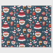 Papier Cadeau Merveilleux Noël (Plat)