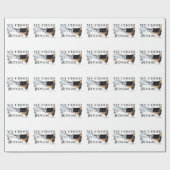 Papier Cadeau Mes anneaux de choeur (Plat)