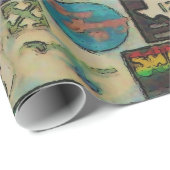 Papier Cadeau Mes décalques Cool - Stickers Voyage (Coin rond)