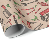 Papier Cadeau Mes trucs préférés - Forgeron (Coin rond)