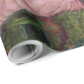 Papier Cadeau Mesdames Picking Roses, John William Waterhouse (Coin rond)