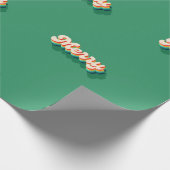 Papier Cadeau Message Joyeux Noël (Coin)