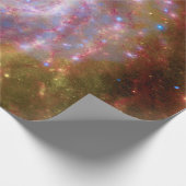 Papier Cadeau Messier 101 Spiral Galaxy - Télescope Hubble Photo (Coin)